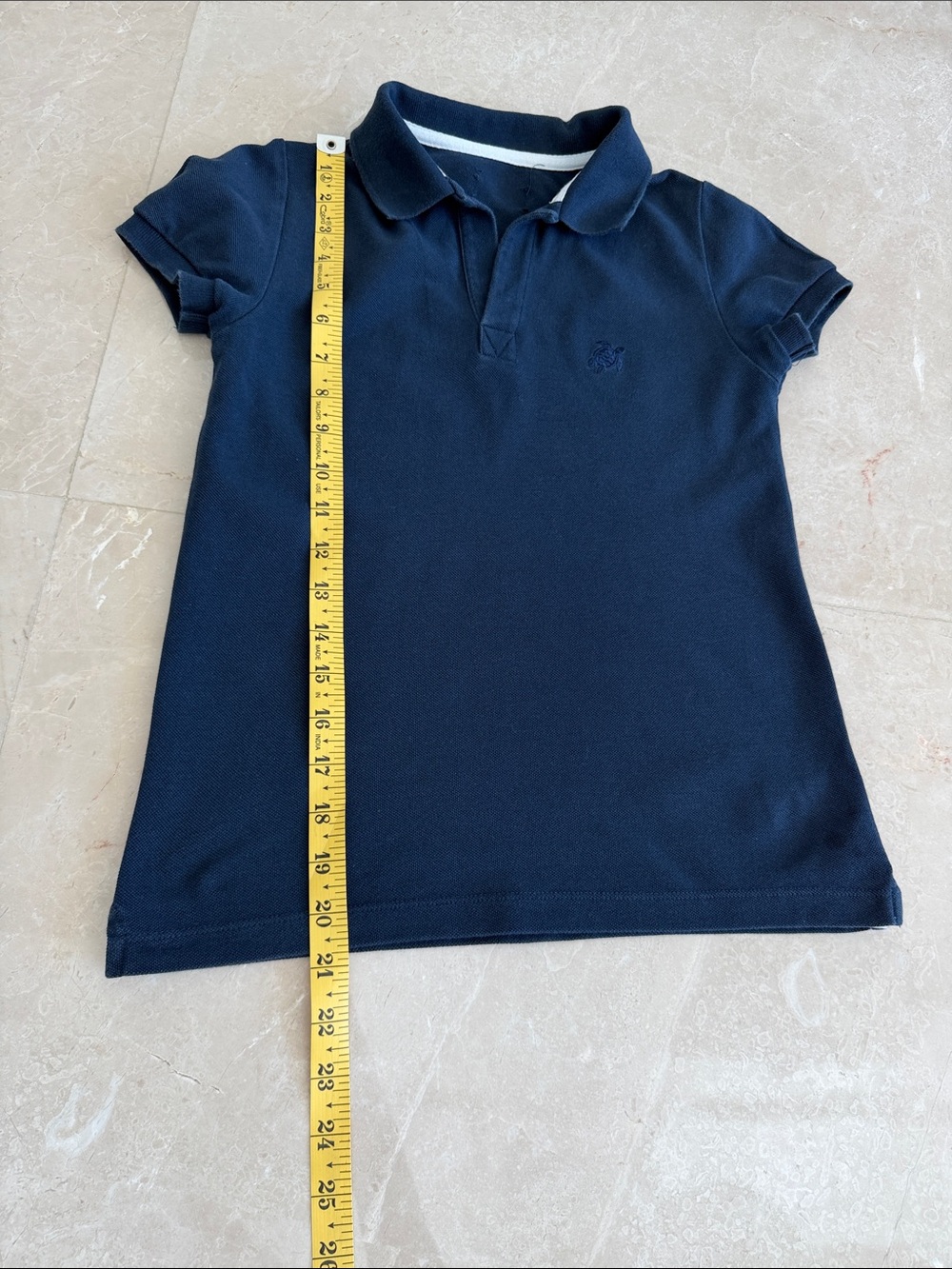 Vilebrequin navy blue polo 👕 boys girls swimwear Size XS-S - Picture 4 of 8